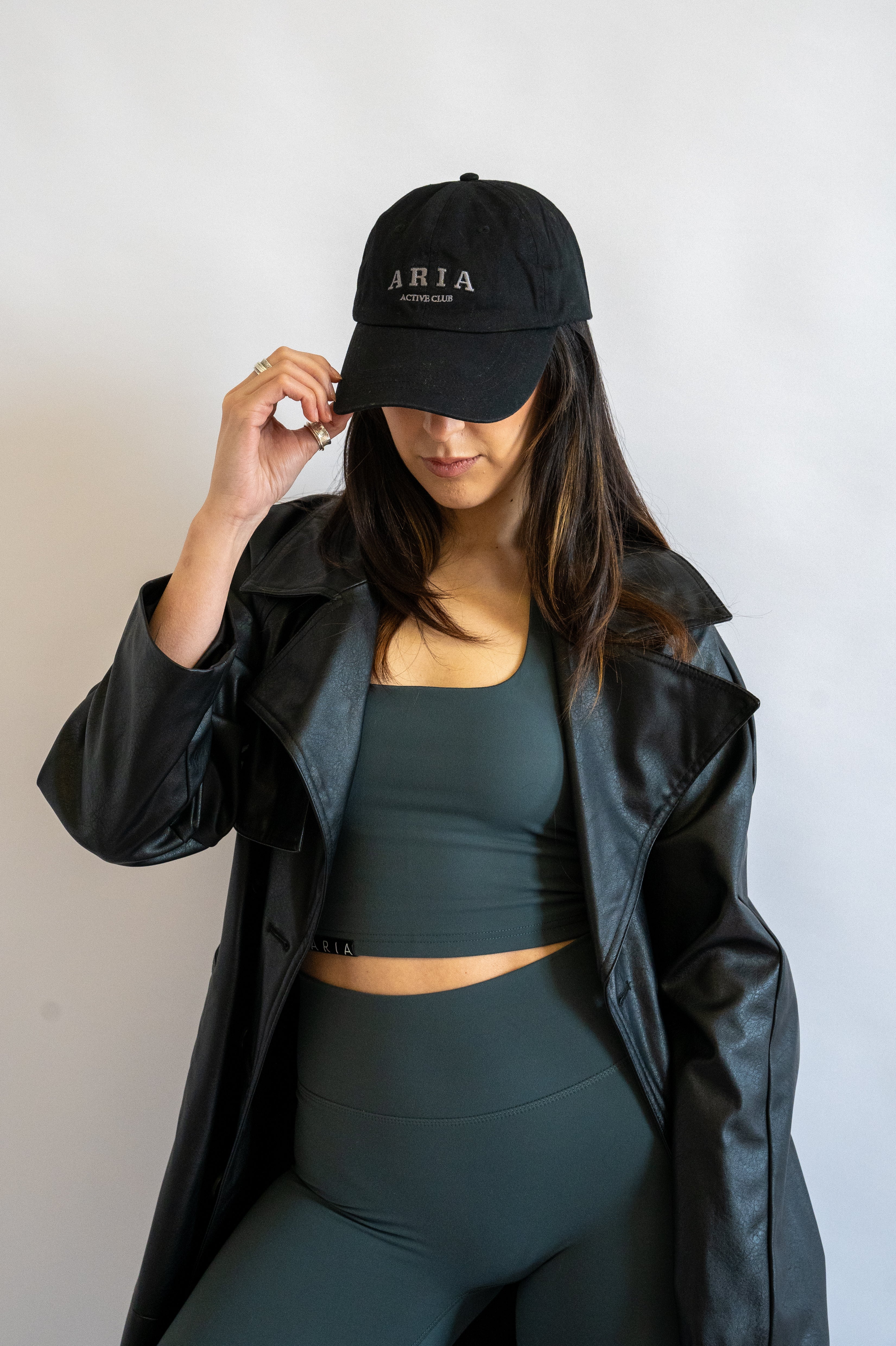 Black Aria Active Club Cap
