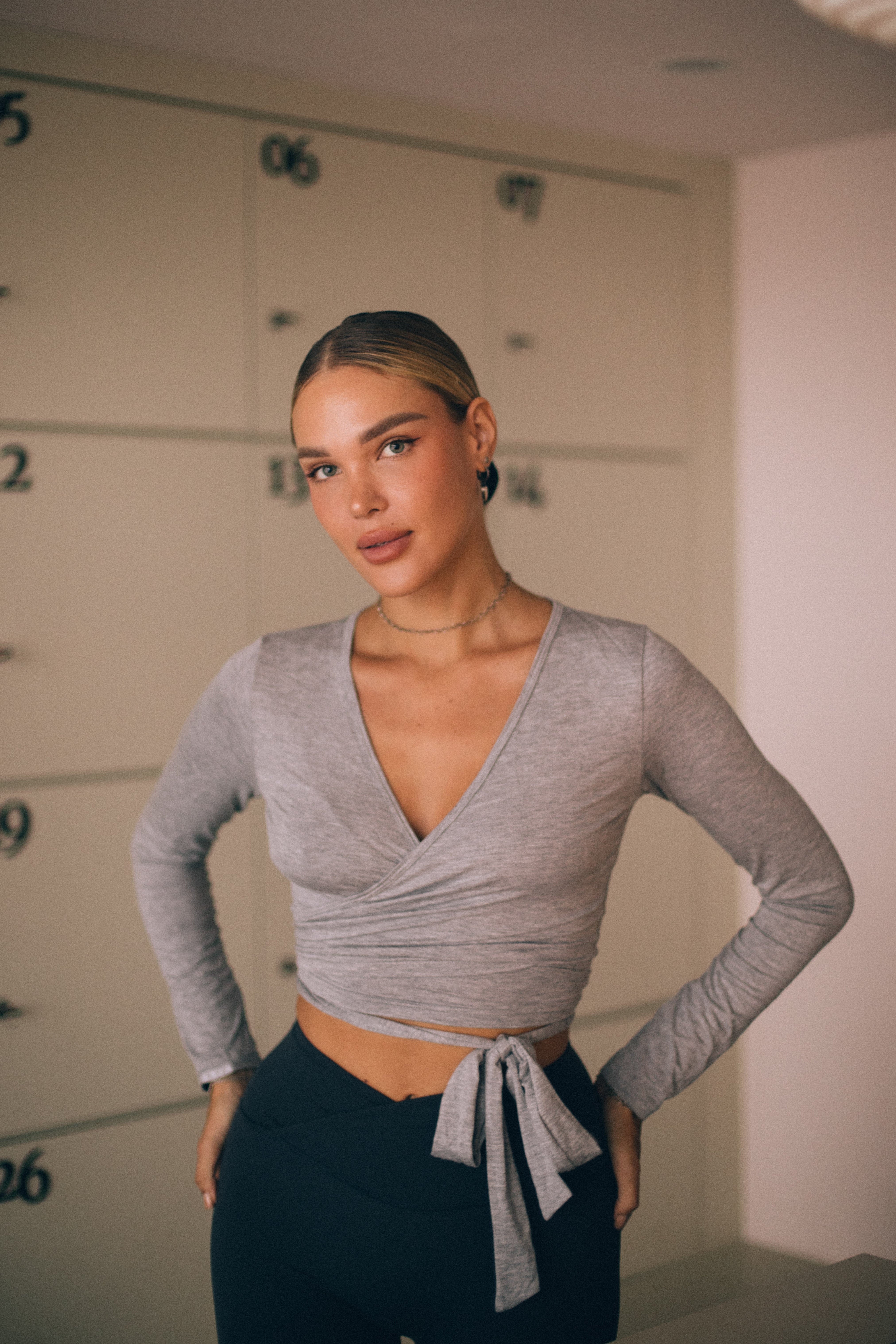 The Luna Wrap Top