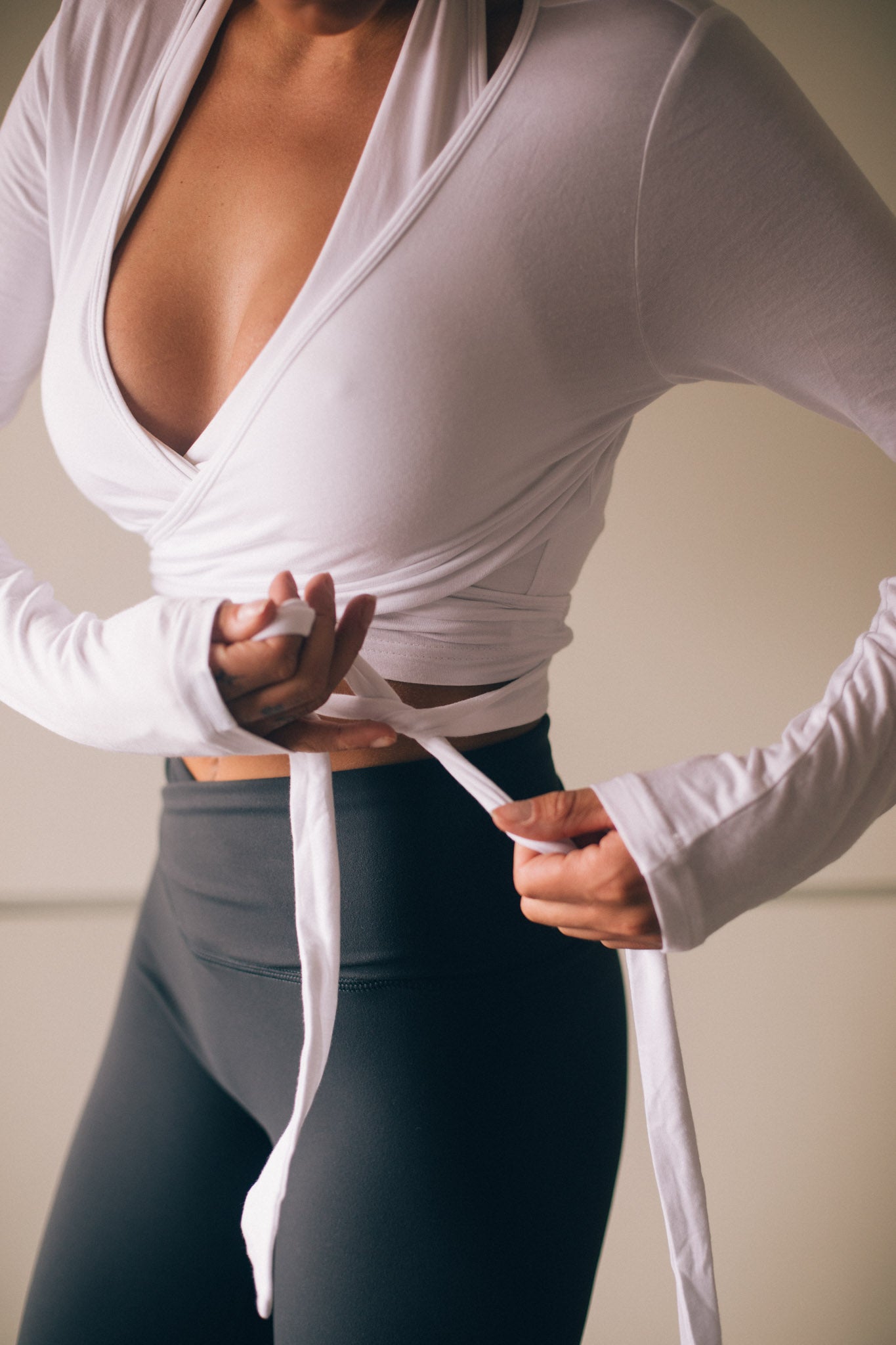 The Cloud Wrap Top