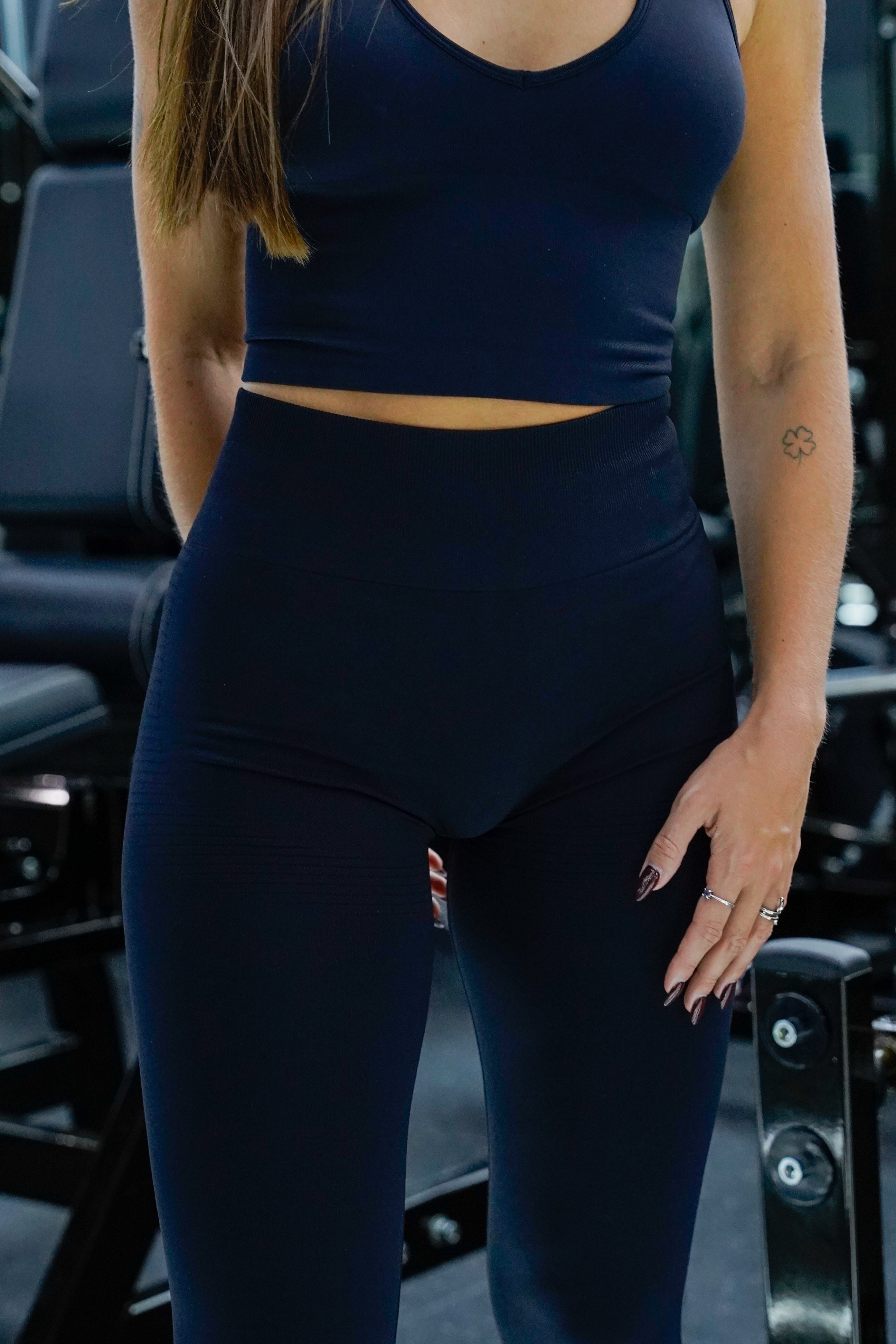 Highlight V2 Seamless - Jet Black Leggings
